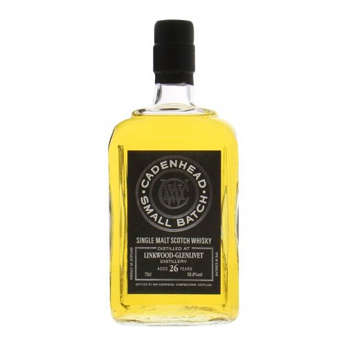 Linkwood-Glenlivet 26 Year Old Single Malt Scotch Whisky (Cadenhead Bottling)